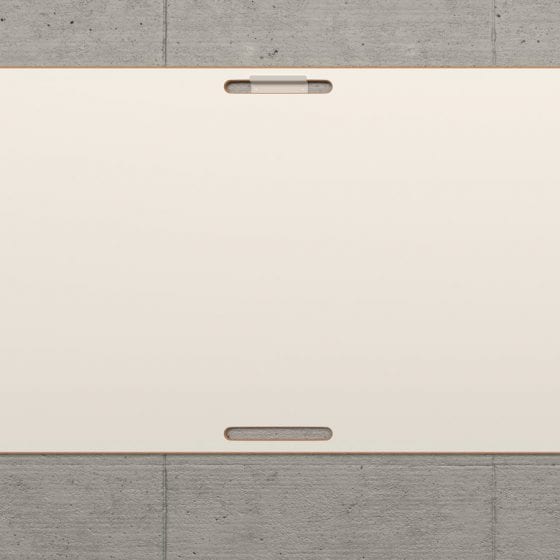 Das BigBoard kann auch flexibel an die Wand gehängt werden.