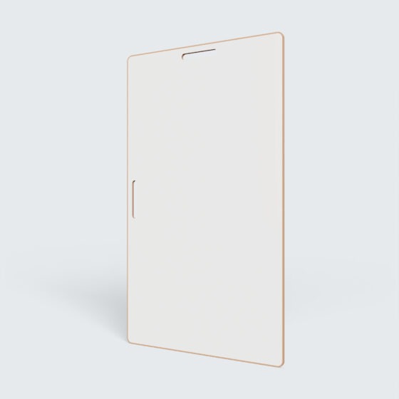 Großes Premium Whiteboard von der Seite